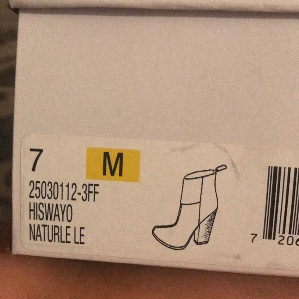 Nine West Women Hisway O Natural Le Booties - - Picture 3 of 3